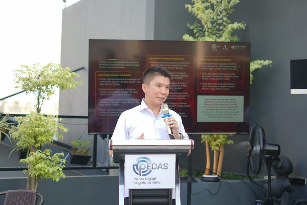 Direktur PoliEco Digital Insights Institute (PEDAS), Anthony Leong. Foto: PEDAS