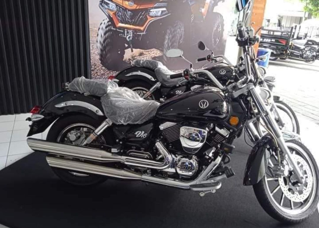 Hampir Harley Davidson, inilah tampilan motor Cruiser SM Sport V16 