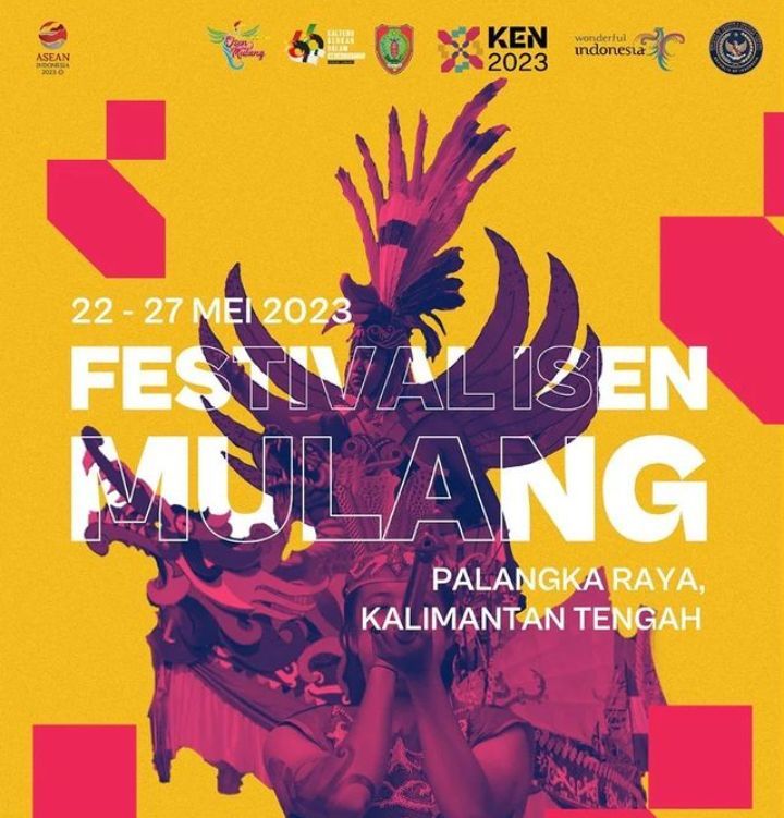 Festival Budaya Isen Mulang FBIM 2023 salah satu kalender di Kharisma Event Nusantara KEN ttahun ini