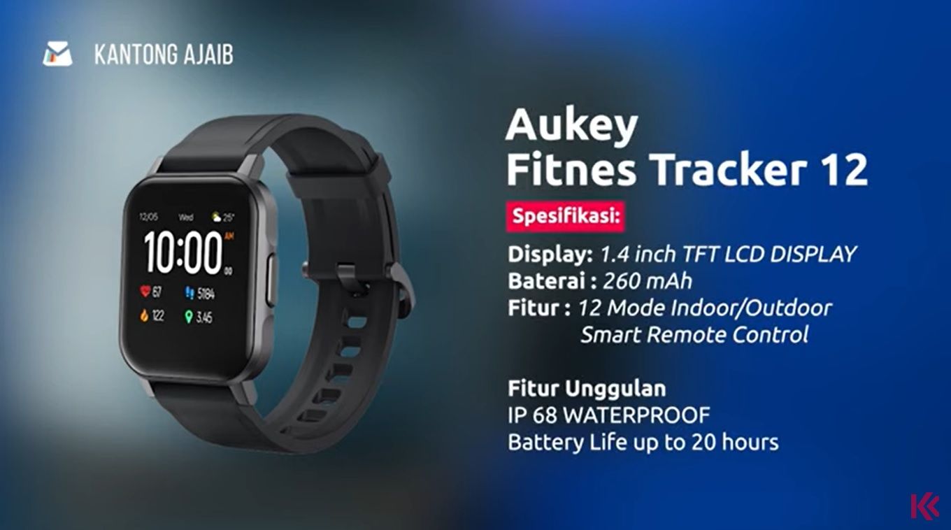 Aukey Fitness Tracker 12