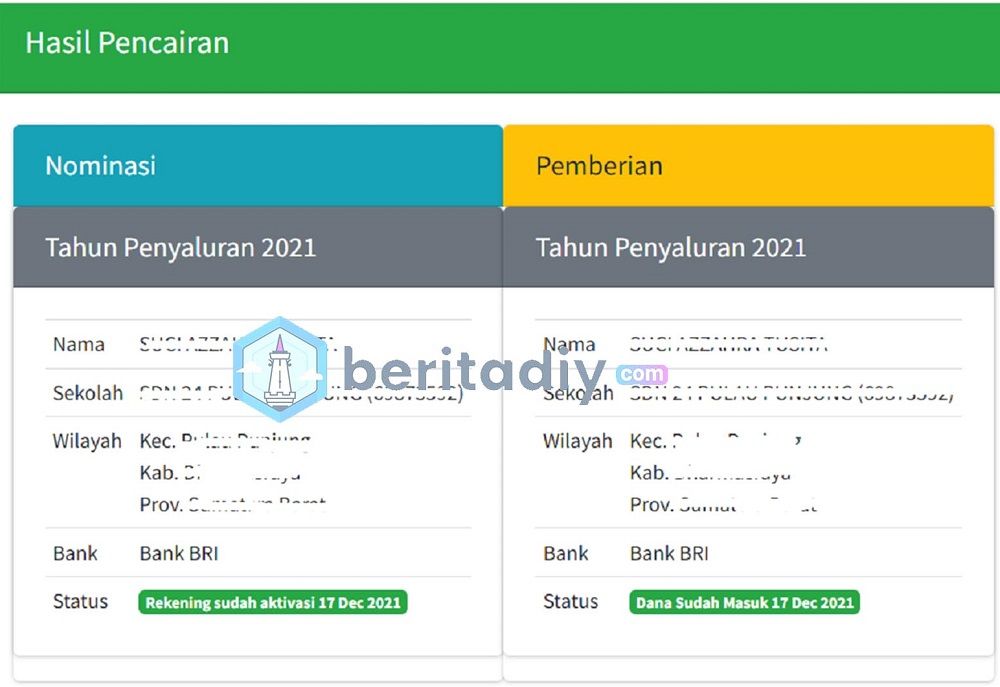 Alhamdulillah PIP Kemdikbud 2023 Cair Cek Lewat HP Siapkan NIK NISN ...