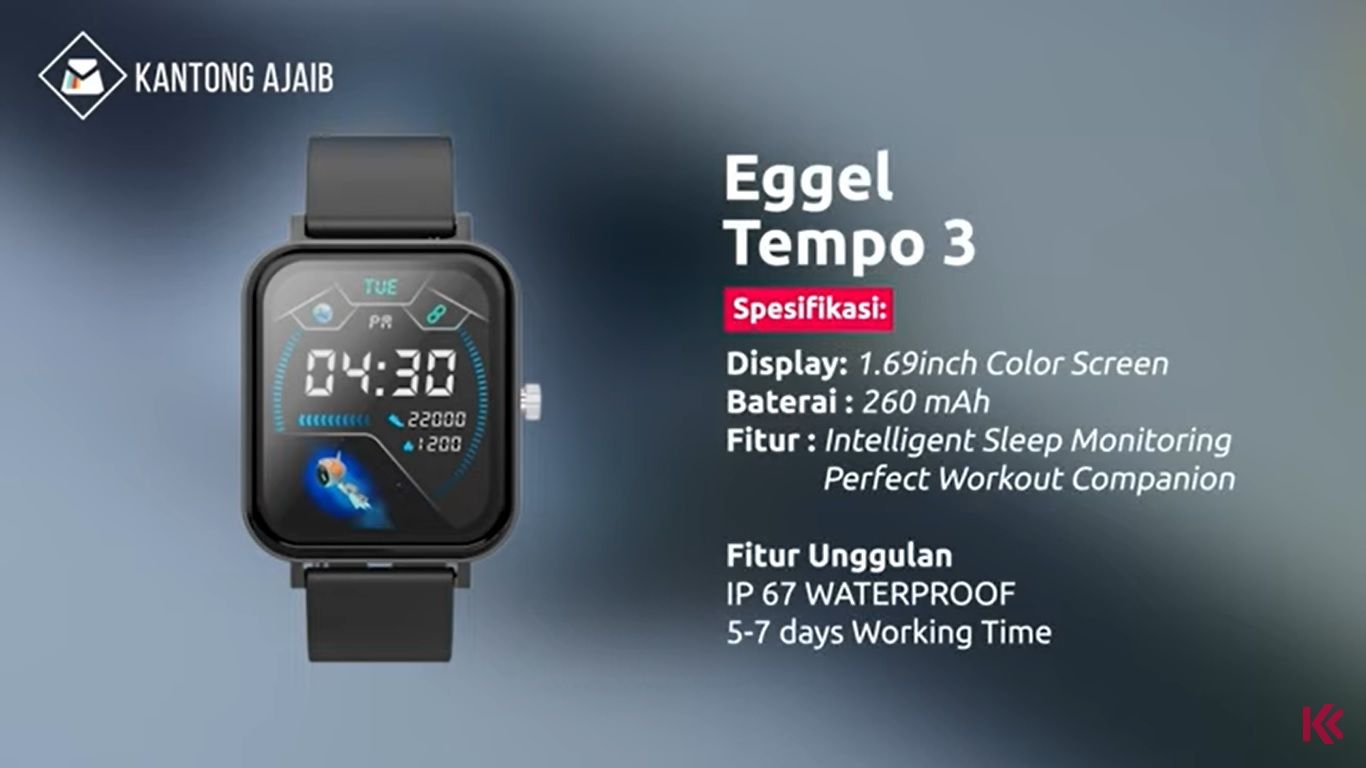 Eggel Tempo 3 Smartwatch