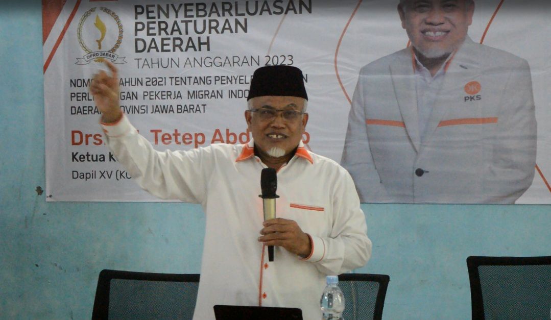 Ketua komisi IV DPRD Jabar, Drs. KH Tetep Abdulatip mendorong terbentuknya CDOB Tassikmalaya Utara
