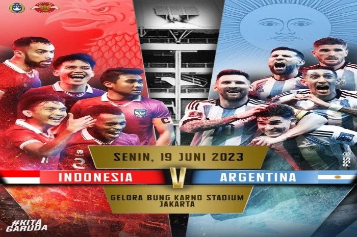Timnas Indonesia vs Timnas Argentina