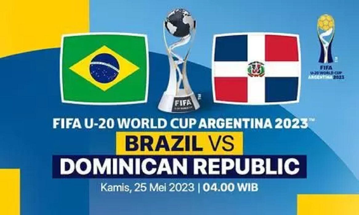 Brazil vs Republik Dominika Piala Dunia U-20