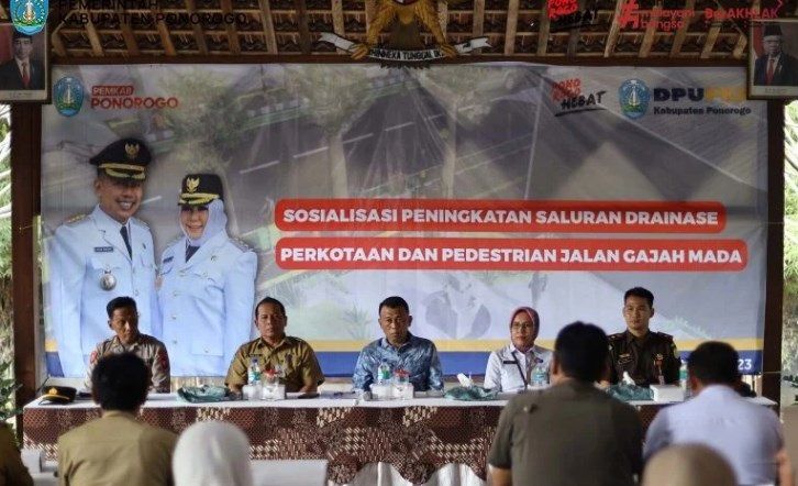 Pemerintah Kabupaten Ponorogo Sulap Jalan Gajah Mada Jadi Maliboro, Ini Bentuknya