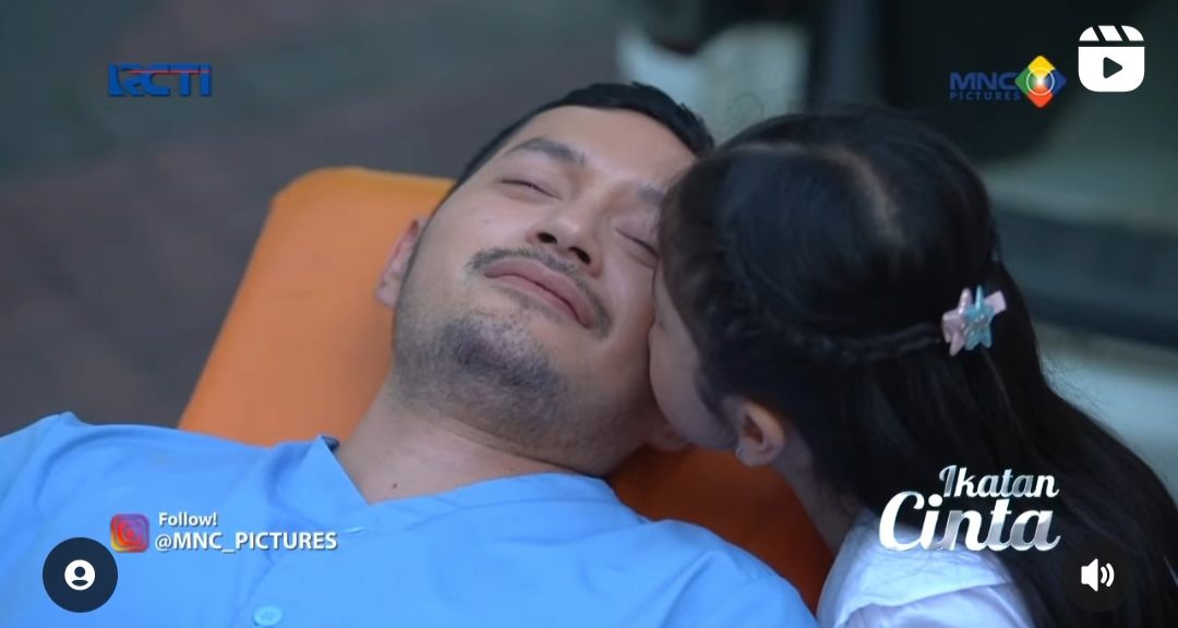 Ikatan Cinta malam ini, kemungkinan menceritakan Reyna terus murung karena Nino pergi ke Amerika untuk menjalani pengobatan.