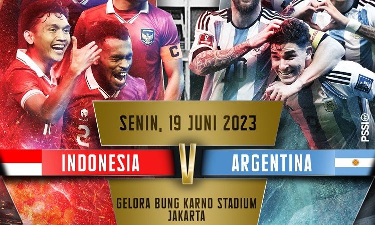 LINK Beli Tiket Nonton Laga Timnas Indonesia vs Argentina Juni 2023 Dimana? Update Info Saat Ini