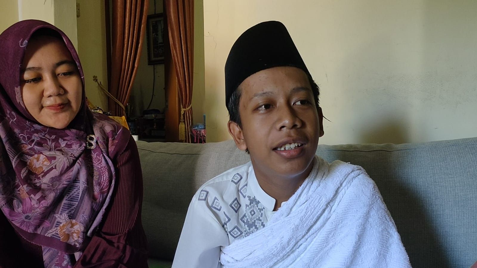 Rizky Ramadhan calon jemaah haji termuda di Majalengka/SabaCirebon 