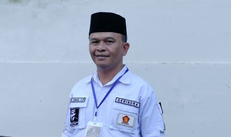 Ketua DPC Partai Gerindra Kuningan, H. Dede Ismail alias Deis.