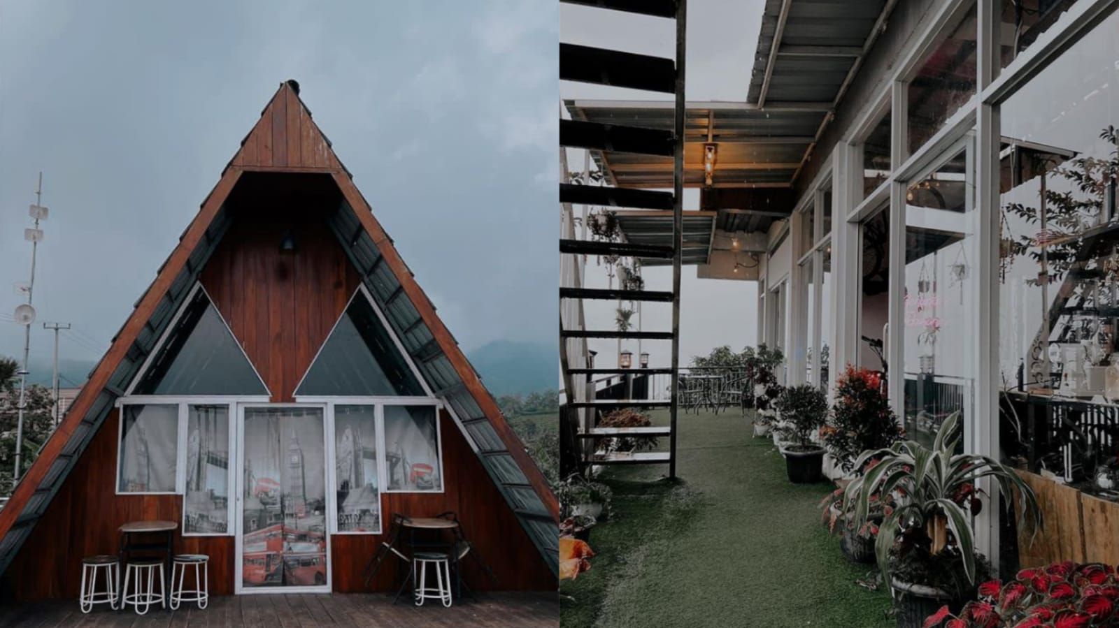 Tempat wisata kuliner cafe instagramable di Kuningan, N D'Lamping Kidang Coffe and View.
