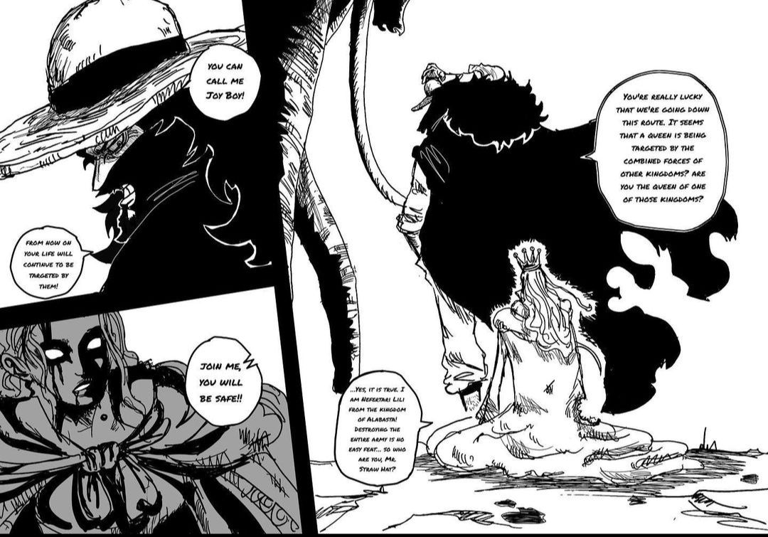 One Piece 1085 : Ikatan Rahasia Im Sama dan Joy Boy Terungkap, Ratu Alabasta Ternyata..