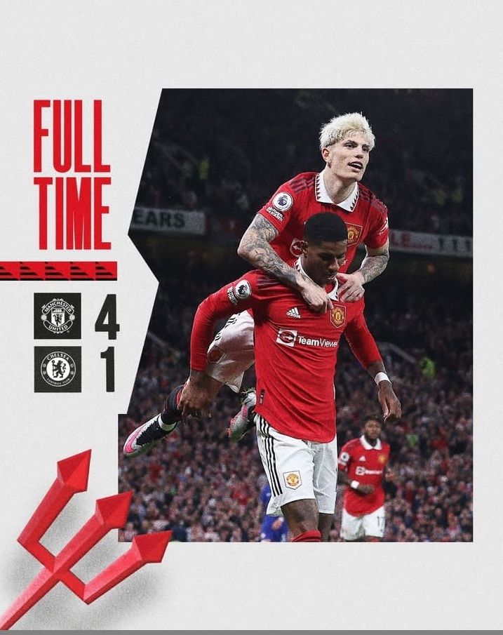 Pertandingan Manchester United vs Chelsea 2023