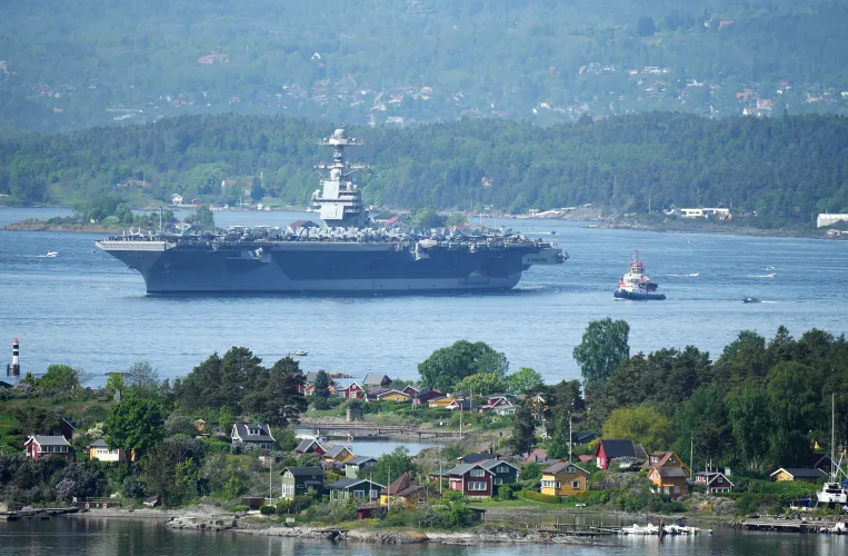 Rusia Merasa Terganggu dengan Kunjungan USS Gerald R. Ford ke Norwegia
