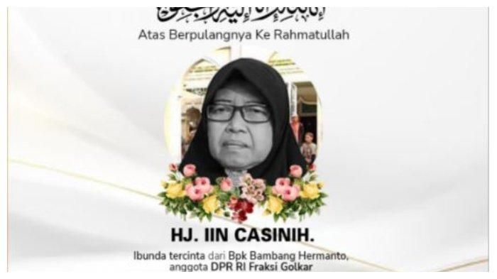 Casinih (62), ibu kandung anggota Komisi V DPR RI, Bambang Hermanto, tewas di rumahnya di Indramayu dalam keadaan terikat, mulut dilakban dan kepala ditutup kain.