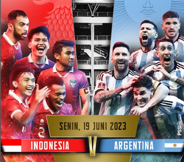 Bagaimana cara beli tiket pertandingan Indonesia vs Argentina 2023?