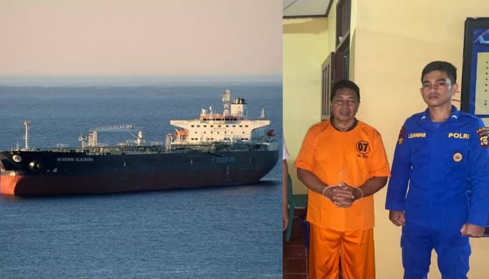 Ditpolairud Polda Kaltim: Haji Laba Danai dan Beri Fasilitas untuk Curi CPO di Kapal Elang Jawa I