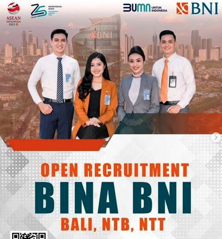 Lowongan Kerja BNI Untuk Lulusan SMA Hingga S1, Penempatan Bali, NTB ...