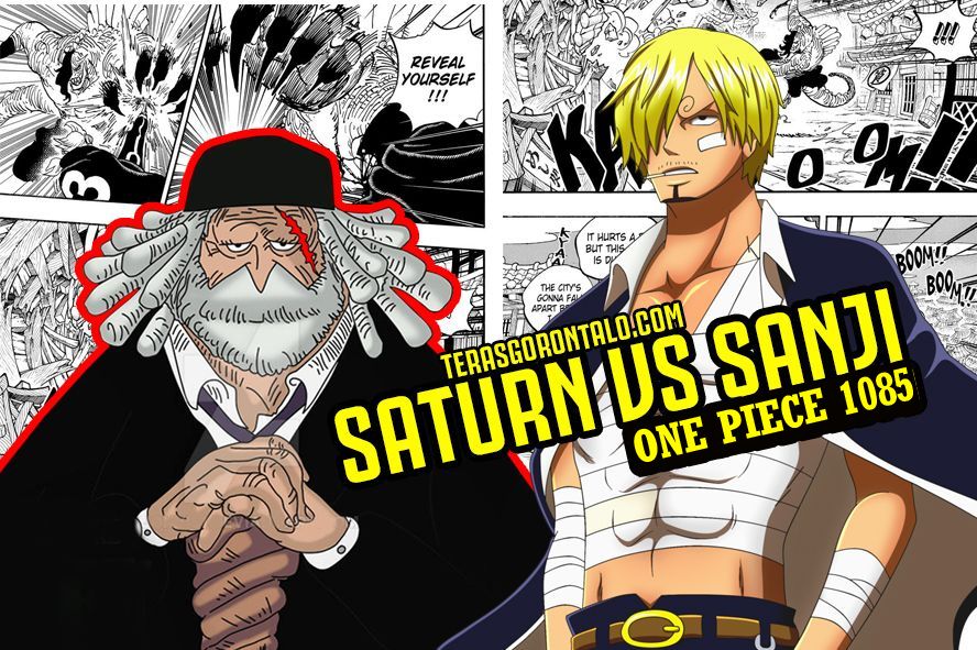 Bukan Monkey D Luffy, Ternyata Vinsmoke Sanji yang Menjadi Lawan Gorosei Saturn di One Piece 1085, Sang Koki Tampil bak Pahlawan