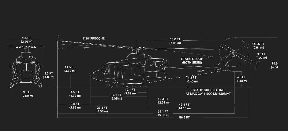 Spesifikasi Helikopter Bell 412.