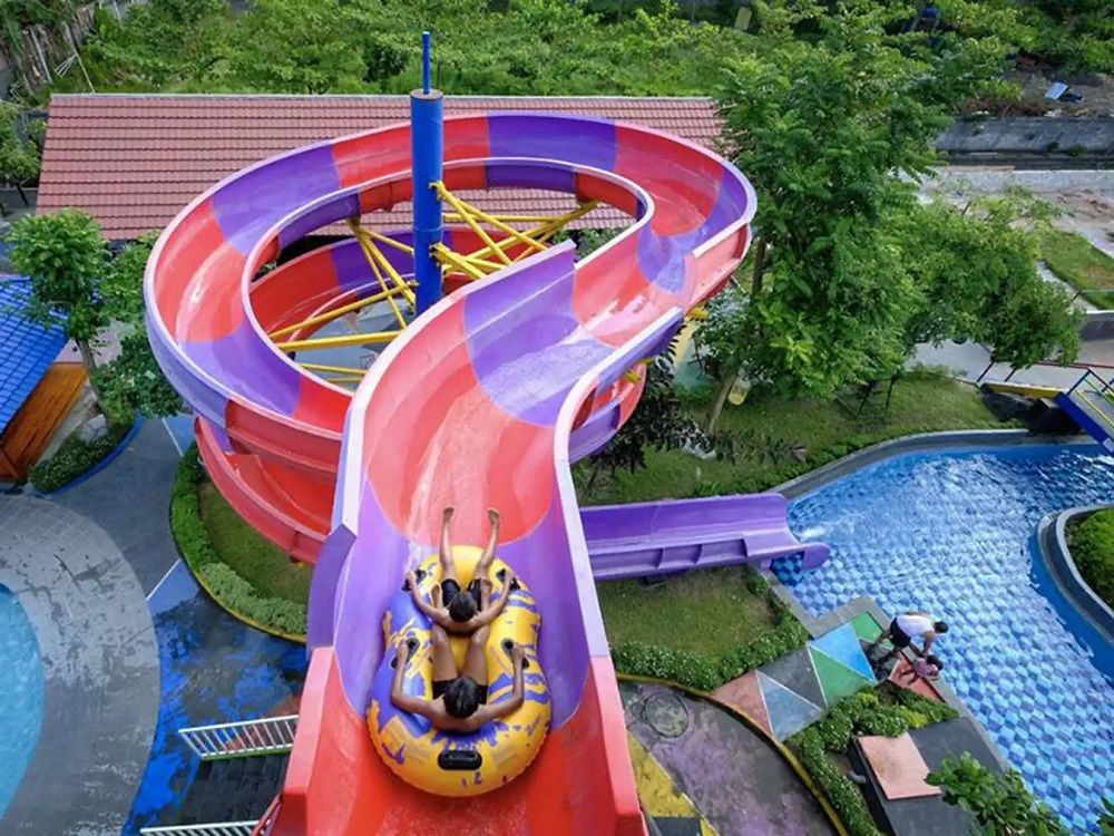Galaxy Waterpark Jogja, wisata waterpark di Jogja. 