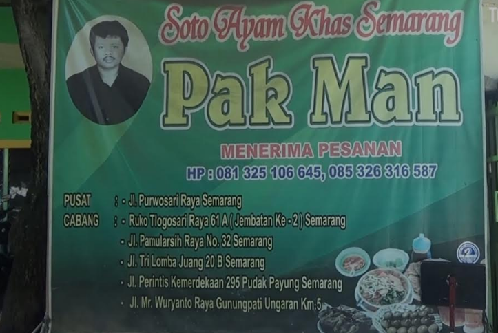 Soto Ayam Pak Man, rekomendasi soto langganan presiden di Semarang