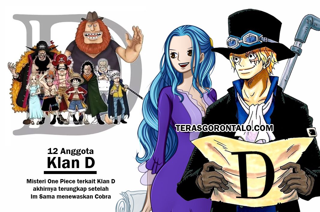 Kejutan terjadi One Piece 1087, salah satunya terkait identitas Sabo yang ternyata adalah anggota Klan 'D', ras terkuat semesta One Piece
