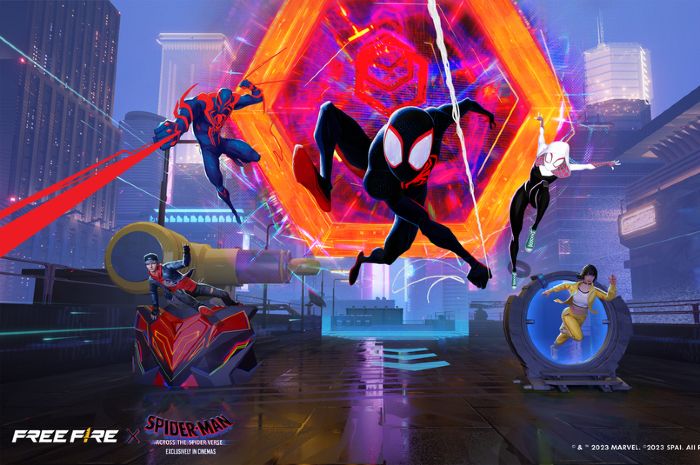 Free Fire x Spider-Man: Across the Spider-Verse