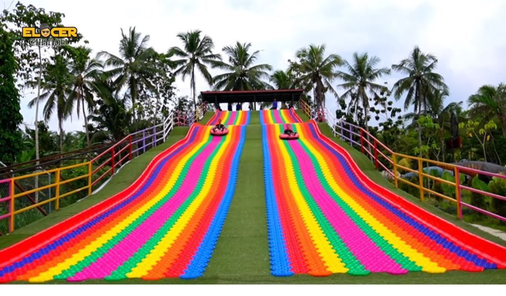 Rainbow Slide.