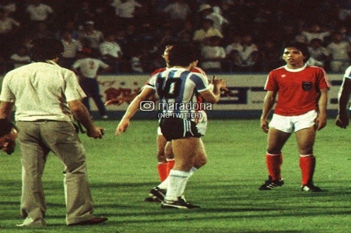 Maradona di Timnas Argentina U-20 di Piala Dunia U-20 tahun 1979