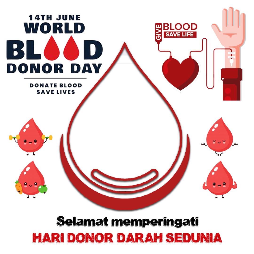 15 Link Twibbon Peringatan Hari Donor Darah Sedunia 2023 Diperingati 14