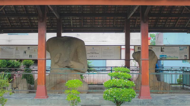 Arca Buddha di Situs Candi Bogang, dipercaya sebagai yang terbesar di Jawa