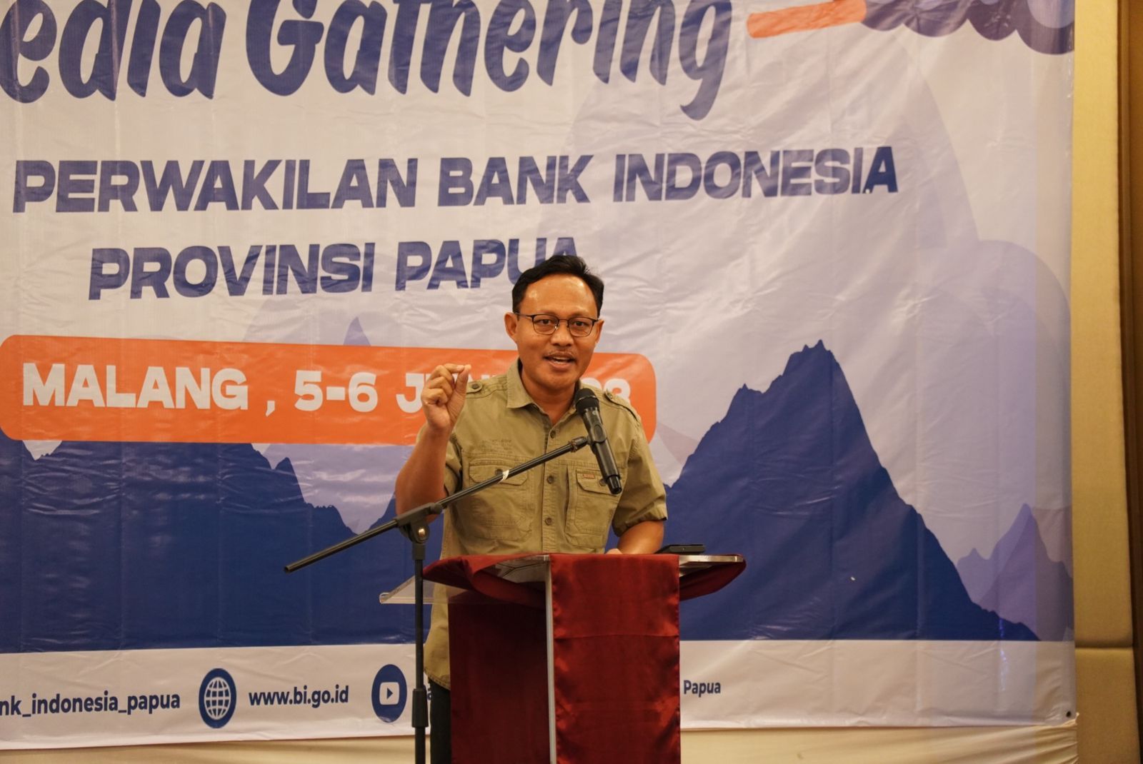 Deputi Kepala Perwakilan Bank Indonesia Papua, Thomy Andrias