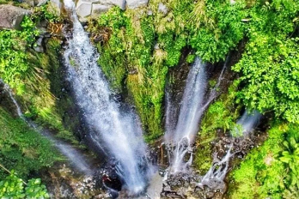 Curug Batu Mahpar, wisata air terjun di Tasikmalaya.