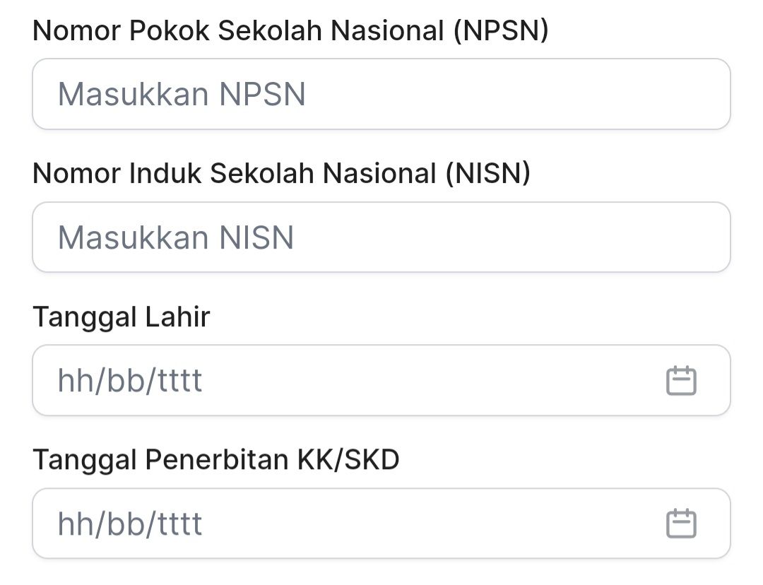 NISN tertera pada layar ppdbjatim.net dan bukan ppdb.jatimprov.go.id untuk verifikasi rapor PPDB Jatim 2023.*