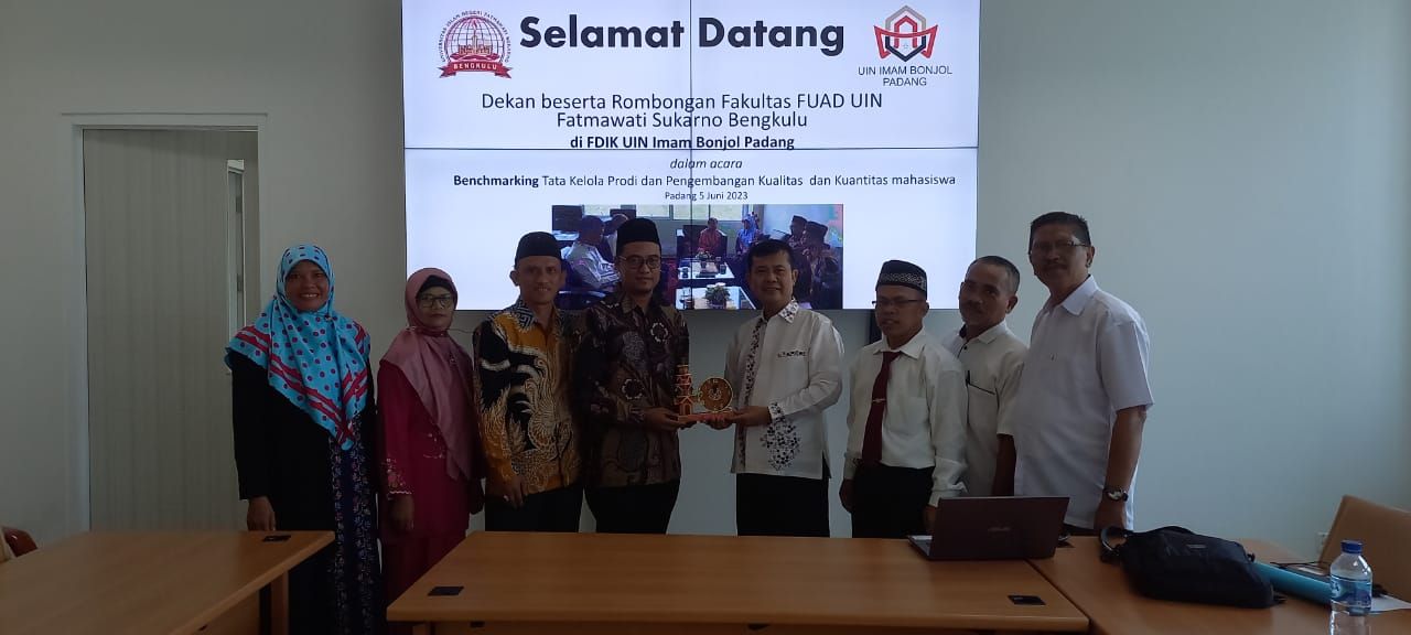 FUAD UINFAS Bengkulu baru-baru ini melakukan kegiatan benchmarking dengan UIN Imam Bonjol Padang pada tanggal 6 Juni 2023