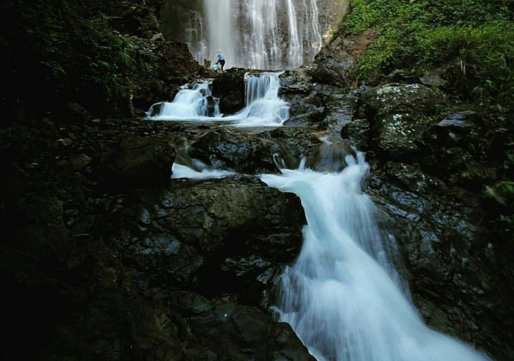 Curug Nagasari, wisata air terjun di Purbalingga.