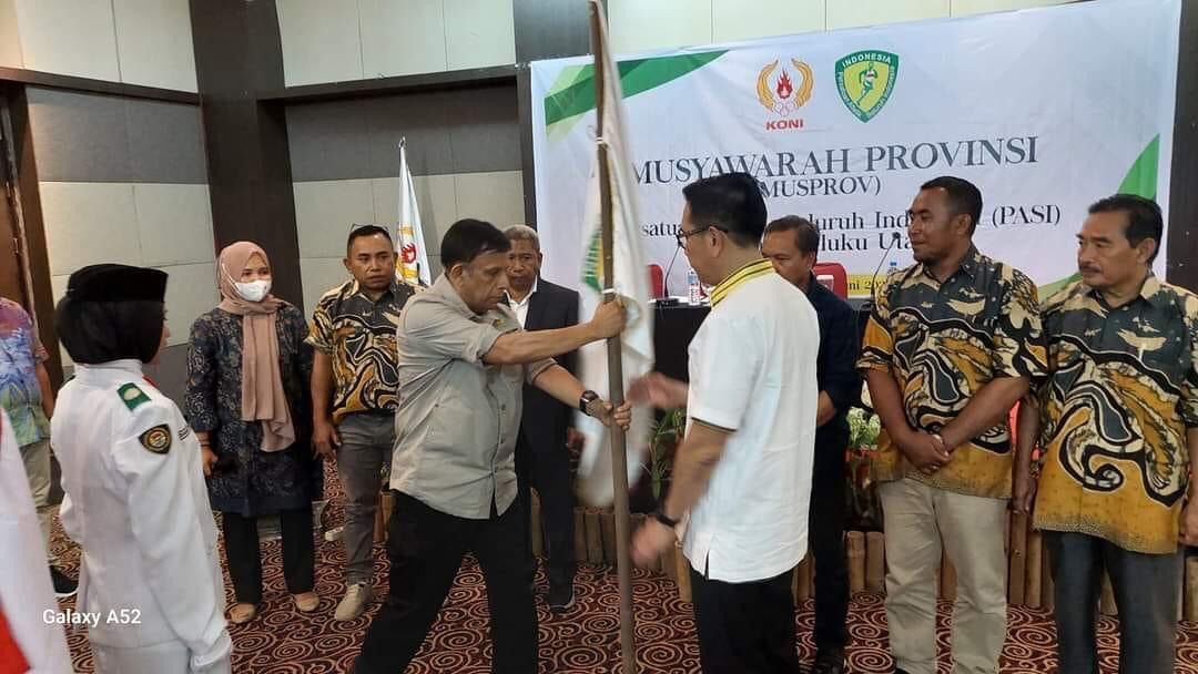 Benny Laos terpilih secara aklamasi sebagai ketua PASI Maluku Utara