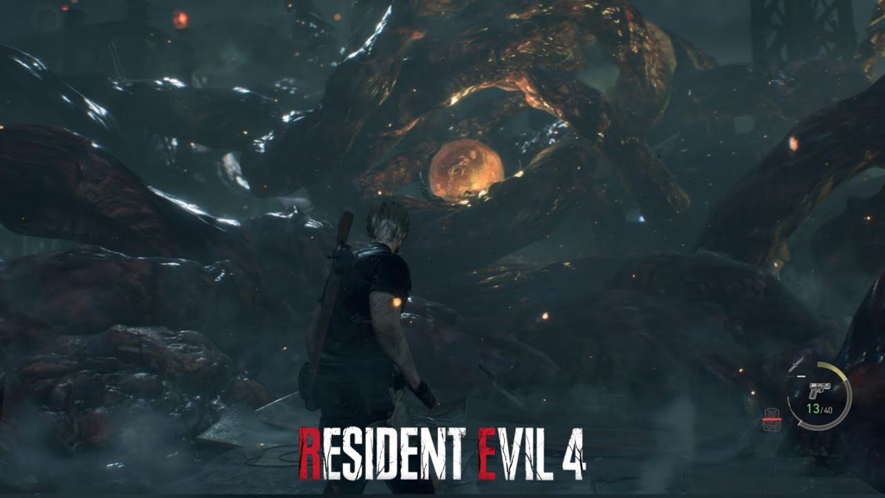 Ilustrasi Gameplay Resident Evil 4 Remake.