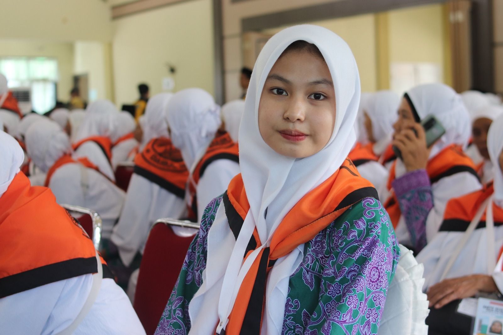 Sania Wahyu Ningsih, jemaah haji termuda se Indonesia