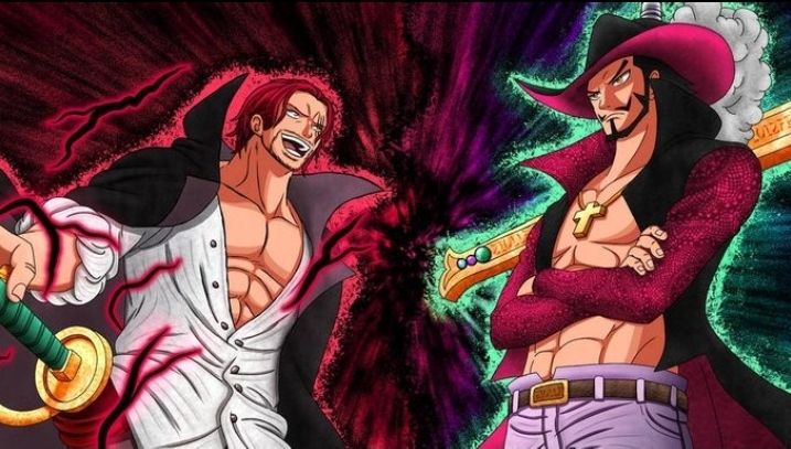 One Piece 1087: Dracule Mihawk Muntah Darah Terkena Kamusari Milik Shanks, Ternyata Pendekar Pedang Terkuat Hanya...