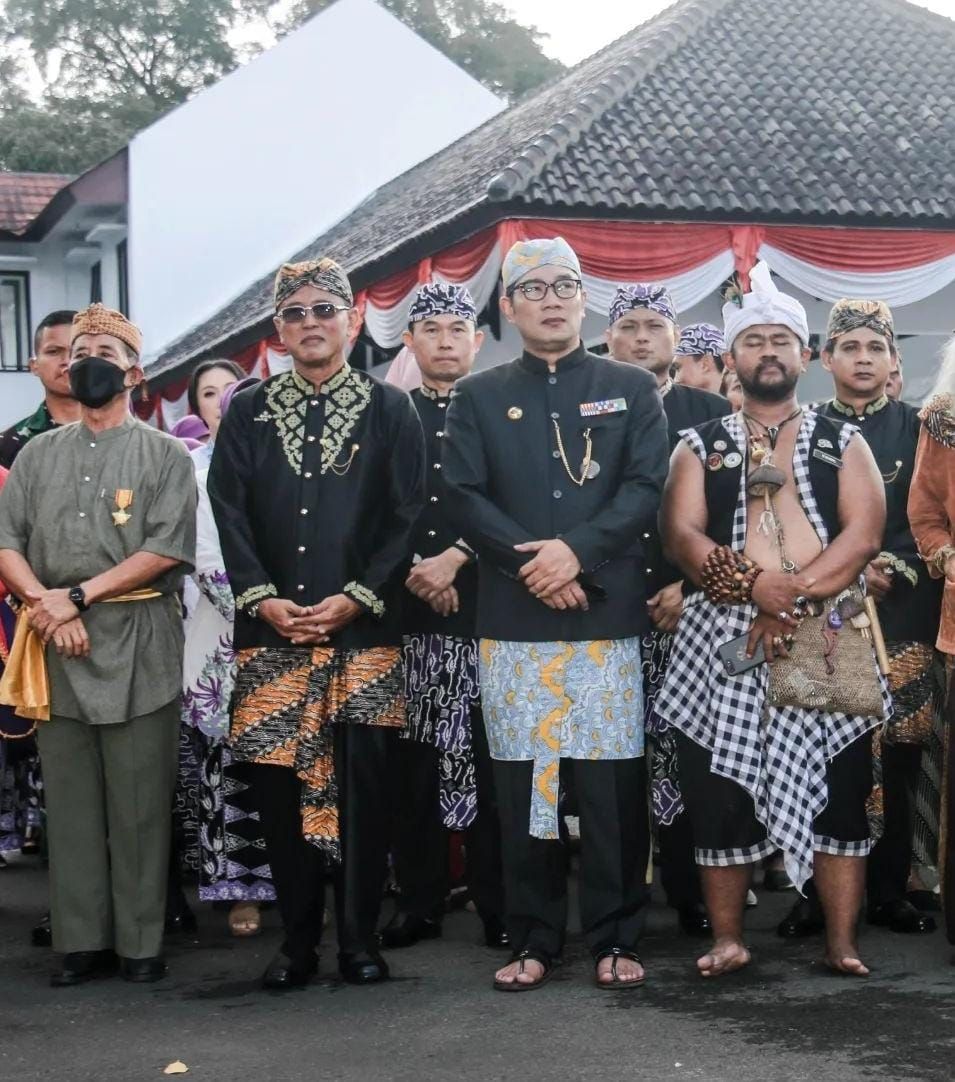 Bupati Ciamis Menyambut Kedatangan Gubernur Jawa Barat