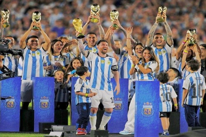 Timnas Argentina juara Piala Dunia 2022