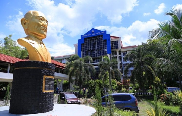 Universitas Sam Ratulangi, salah satu universitas terbaik di Sulawesi Utara.