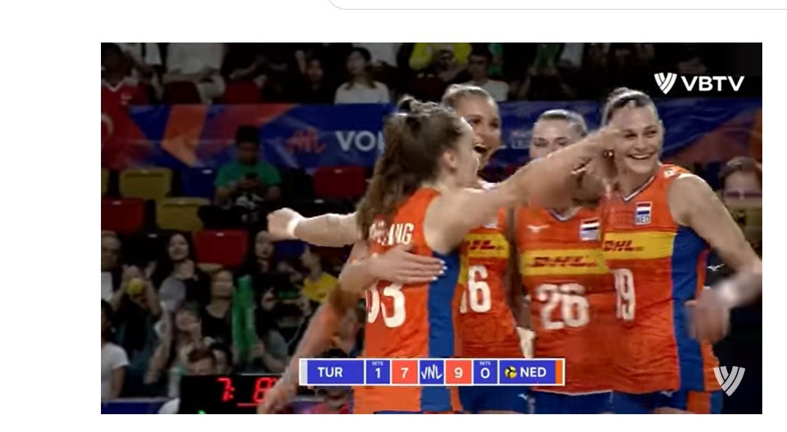 Hasil VNL 2023 Putri, Volleyball Nations League: Turki Hajar Belanda 3-0, Italia Kembali Ke Jalur Kemenangan