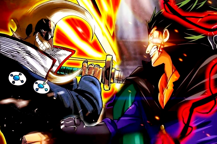 Serangan Monkey D Dragon Mampu Ditepis Garling Figarland di One Piece 1100, Ternyata Pedang Miliknya adalah..