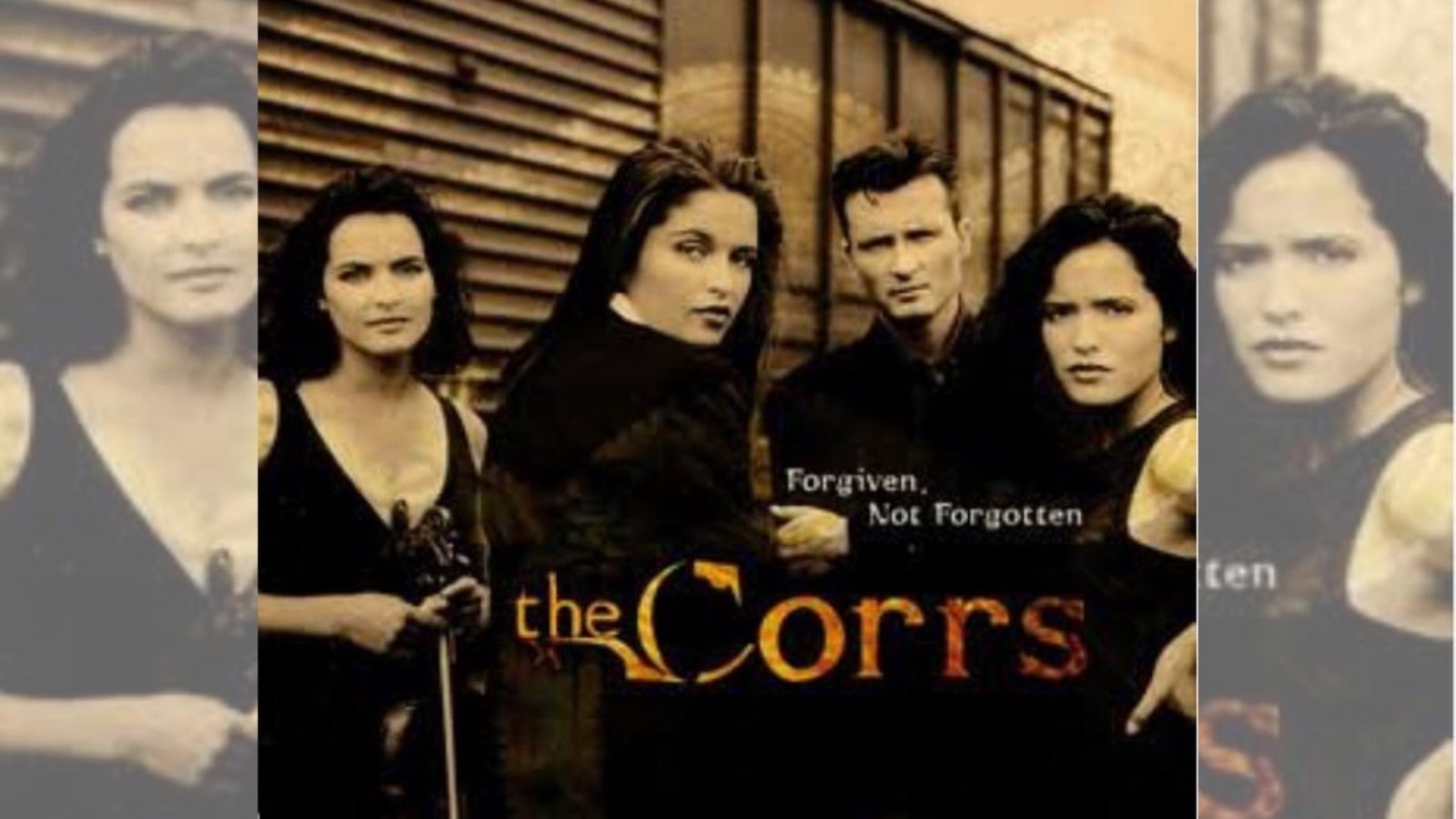 Album perdana The Corrs, 'Forgiven Not Forgotten'.