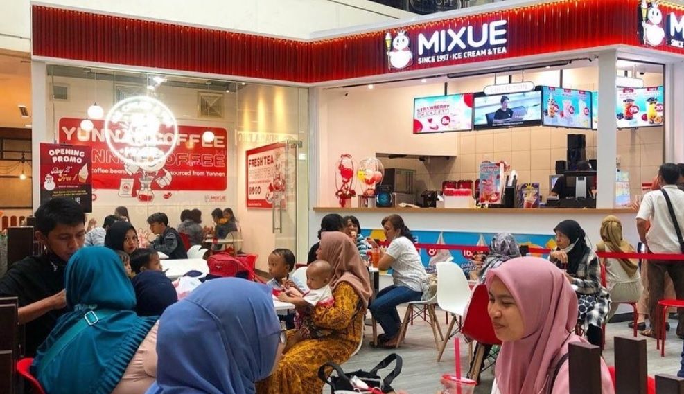 Mixue ada di Medan.