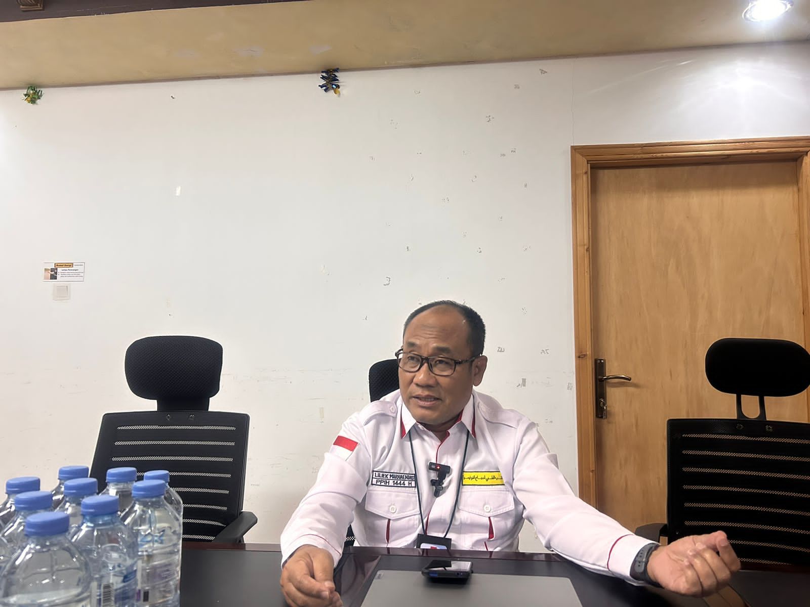 Kepala Pusat Kesehatan Haji Liliek Marhaendro Susilo.