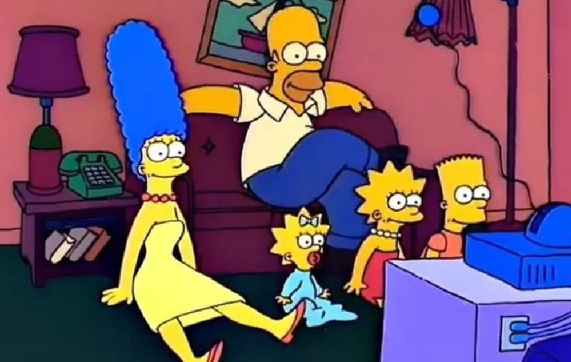Serial kartun The Simpsons.